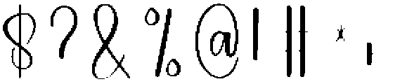 Hello Birthday Regular otf (400) Font OTHER CHARS