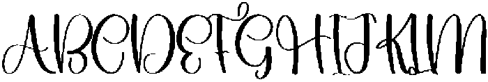 Hello Birthday Regular otf (400) Font UPPERCASE