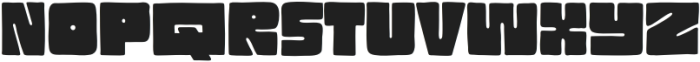 Hello-Blockie Regular otf (400) Font UPPERCASE