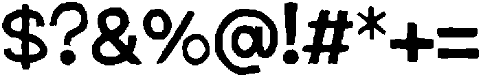 Hello Boyz Quirky otf (400) Font OTHER CHARS