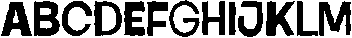 Hello Boyz Quirky otf (400) Font UPPERCASE
