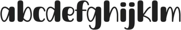 Hello Brown otf (400) Font LOWERCASE