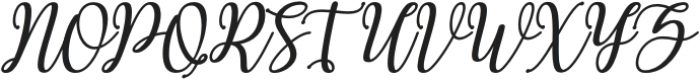 Hello Cattia Bold Italic otf (700) Font UPPERCASE