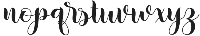 Hello Cherlie Regular otf (400) Font LOWERCASE