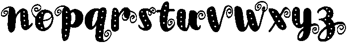 Hello Christmas Regular otf (400) Font LOWERCASE