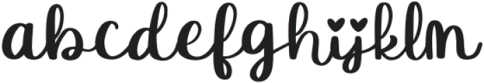 Hello Christmas Script otf (400) Font LOWERCASE