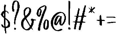Hello Cutesy Regular otf (400) Font OTHER CHARS