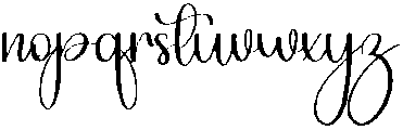 Hello Daisy Regular otf (400) Font LOWERCASE