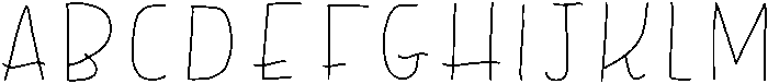 Hello Daisy Regular otf (400) Font UPPERCASE