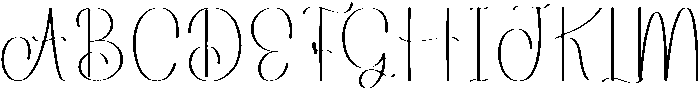 Hello Darling Regular otf (400) Font UPPERCASE