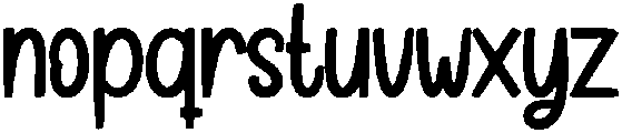 Hello Darling Regular otf (400) Font LOWERCASE