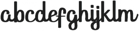 Hello Dina Script otf (400) Font LOWERCASE