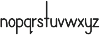 Hello Doll Regular otf (400) Font LOWERCASE