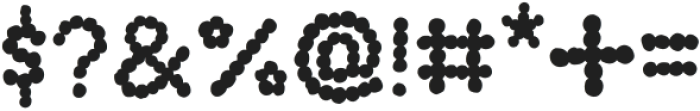 Hello-Dottie Regular otf (400) Font OTHER CHARS