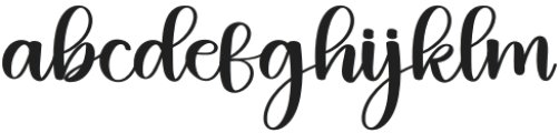 Hello Easter Regular otf (400) Font LOWERCASE