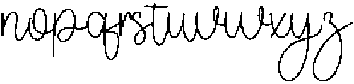 Hello Everybody Regular otf (400) Font LOWERCASE