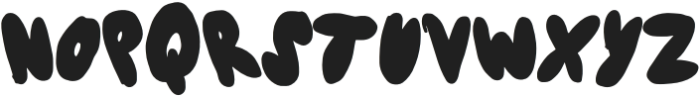 Hello-Fartsy Regular otf (400) Font UPPERCASE