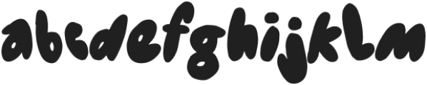 Hello-Fartsy Regular otf (400) Font LOWERCASE