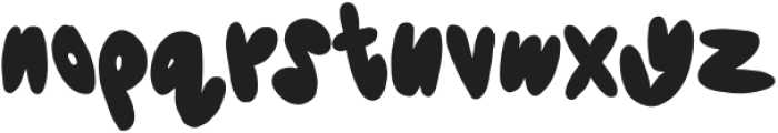 Hello-Fartsy Regular otf (400) Font LOWERCASE