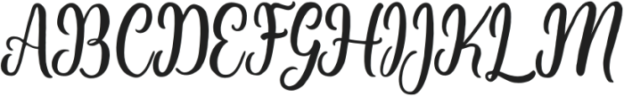 Hello Flansher Regular otf (400) Font UPPERCASE