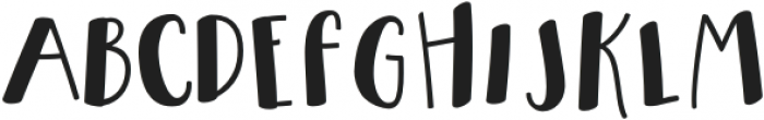 Hello Fresh Bold otf (700) Font UPPERCASE