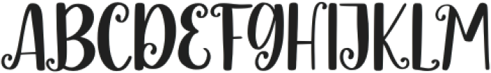 Hello Fuscia Regular otf (400) Font UPPERCASE