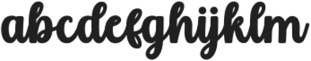 Hello Fyndina Regular otf (400) Font LOWERCASE