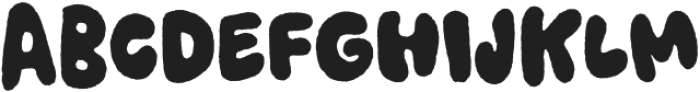 Hello-Goops Regular otf (400) Font UPPERCASE