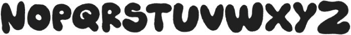 Hello-Goops Regular otf (400) Font UPPERCASE