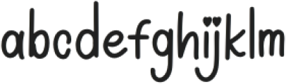 Hello Graduation Sans otf (400) Font LOWERCASE