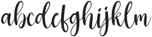 Hello Grinch Regular otf (400) Font LOWERCASE