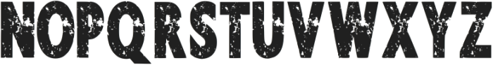 Hello Grunge Regular ttf (400) Font LOWERCASE