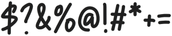 Hello Hippie Handwritten otf (400) Font OTHER CHARS