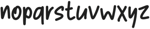 Hello Hippie Handwritten otf (400) Font LOWERCASE