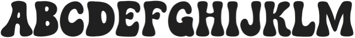 Hello Hippie Regular otf (400) Font LOWERCASE