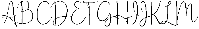 Hello Hollis Script otf (400) Font UPPERCASE