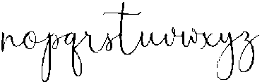 Hello Hollis Script otf (400) Font LOWERCASE