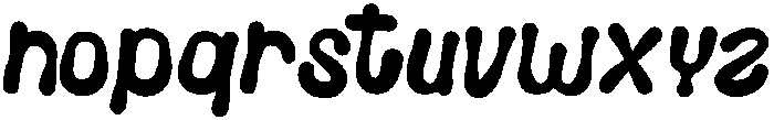 Hello Honey Regular otf (400) Font LOWERCASE