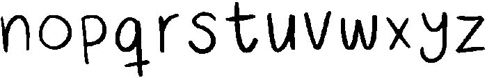 Hello Honey Regular otf (400) Font LOWERCASE