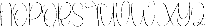 Hello Jungle Regular otf (400) Font UPPERCASE