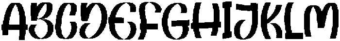 Hello Lazy otf (400) Font UPPERCASE