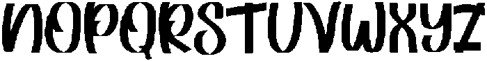 Hello Lazy otf (400) Font UPPERCASE