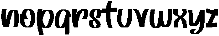 Hello Lazy otf (400) Font LOWERCASE