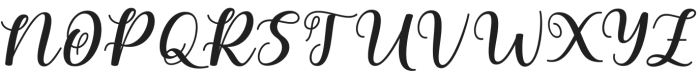 Hello Loved Script Regular otf (400) Font UPPERCASE