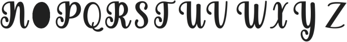 Hello Margine Regular ttf (400) Font UPPERCASE