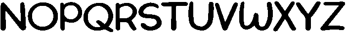 Hello Monday Regular otf (400) Font UPPERCASE