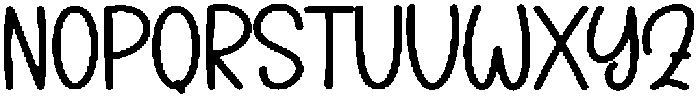 Hello Monday Regular otf (400) Font LOWERCASE