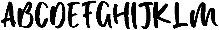 Hello Monday Regular otf (400) Font UPPERCASE