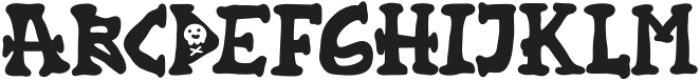 Hello Monster otf (400) Font LOWERCASE