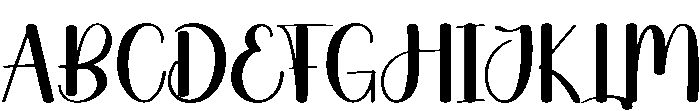 Hello October Regular otf (400) Font UPPERCASE